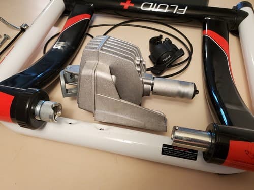 TRAVEL TRAC Fluid + Indoor Bike Trainer 40-0346. Progressive internal flywheel - Thumbnail 10