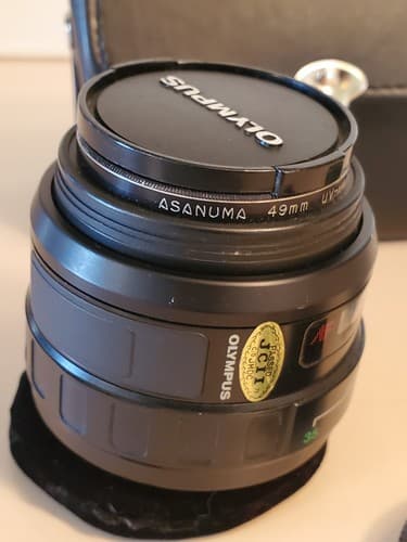 OLYMPUS AF 35-70mm lens #1130671. Asanuma 49mm UV Haze. Japan camera case. NICE - Thumbnail 10