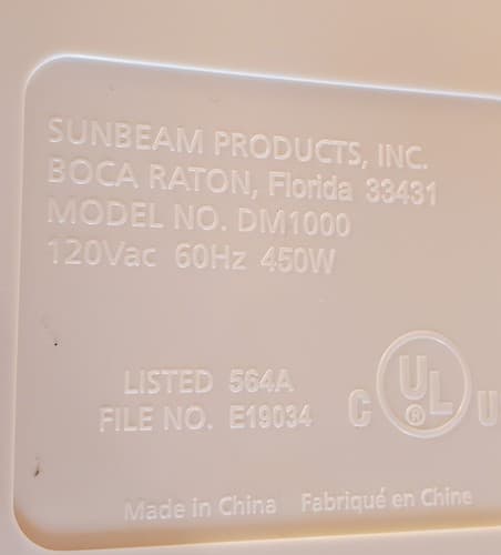 MARGARITAVILLE DM1000 Frozen Concoction Maker Blender by Sunbeam. Shave n Blend - Thumbnail 13