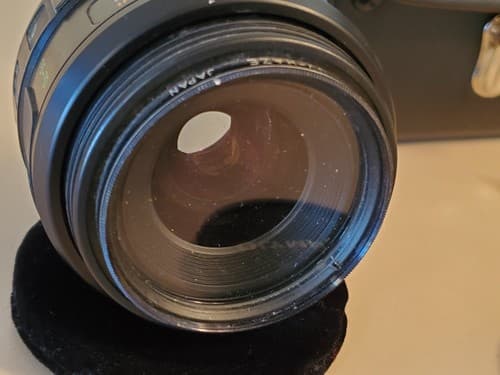 OLYMPUS AF 35-70mm lens #1130671. Asanuma 49mm UV Haze. Japan camera case. NICE - Thumbnail 5