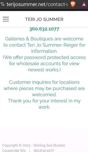 TERI JO SUMMER WHIDBEY ISLAND. Hand Designed Purse. Brown brushed leather NEW - Thumbnail 22