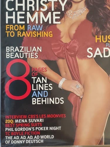 PLAYBOY Magazine 2005 Apr May Jun. Christy Hemme, Suburban Bombshells, Bai Ling. - Thumbnail 6