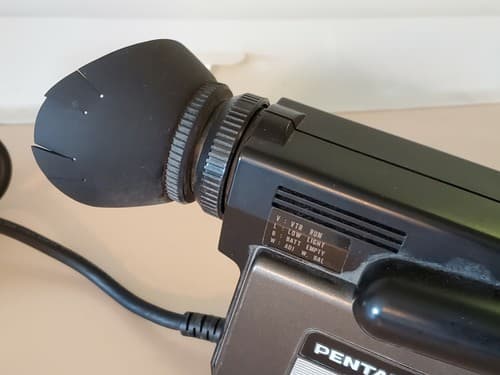 Pentax Color Video Camera Model PC-K030A. Focal range 8.5 -68mm lens. SOLD AS IS - Thumbnail 10