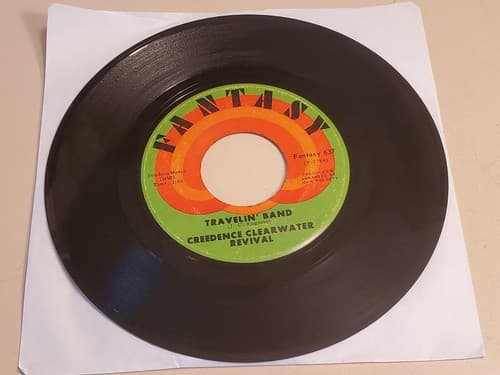 CREDENCE CLEARWATER REVIVAL - Travelin' Band / Who'll Stop The Rain. 45RPM 7" - Thumbnail 2