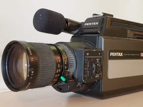 Pentax Color Video Camera Model PC-K030A. Focal range 8.5 -68mm lens. SOLD AS IS - Image 1