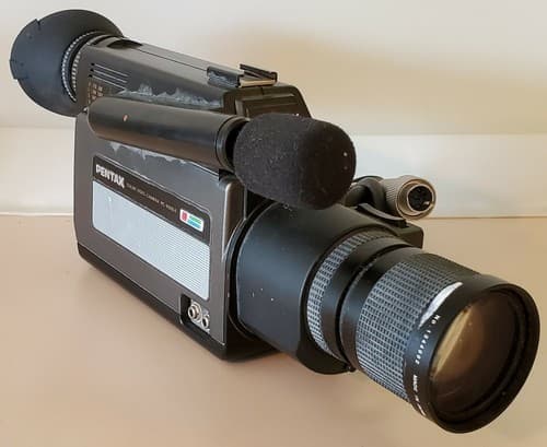 Pentax Color Video Camera Model PC-K030A. Focal range 8.5 -68mm lens. SOLD AS IS - Thumbnail 2