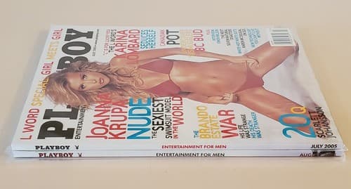 PLAYBOY Magazine 2005 July August. Joanna Krupa, Diora Baird. Collectible issues - Thumbnail 3