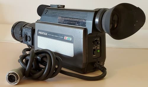 Pentax Color Video Camera Model PC-K030A. Focal range 8.5 -68mm lens. SOLD AS IS - Thumbnail 6