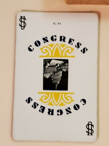 Vintage Congress Canasta Playing Cards Dual Deck in Case. Cleveland Museum - Thumbnail 4