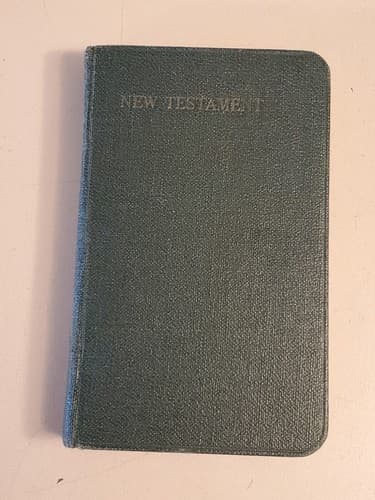 HOLY BIBLE - New Testament - ANTIQUE EARLY 1900s w 16 Color Art PALESTINE SCENES - Thumbnail 2