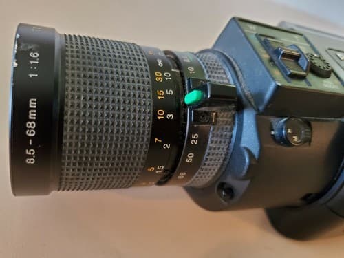 Pentax Color Video Camera Model PC-K030A. Focal range 8.5 -68mm lens. SOLD AS IS - Thumbnail 4