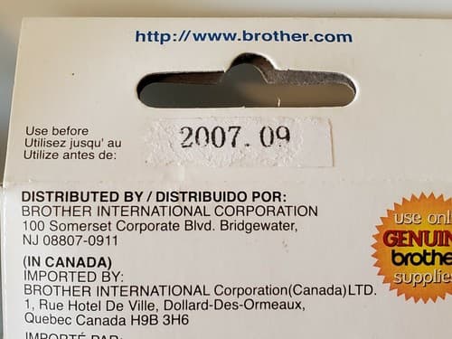 Brother Ink LC41 - LOT OF 2 - Black + Cyan. Expired 2007. - Thumbnail 8