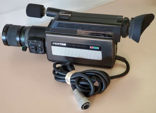 Pentax Color Video Camera Model PC-K030A. Focal range 8.5 -68mm lens. SOLD AS IS - Thumbnail 8