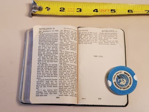 HOLY BIBLE - New Testament - ANTIQUE EARLY 1900s w 16 Color Art PALESTINE SCENES - Thumbnail 9