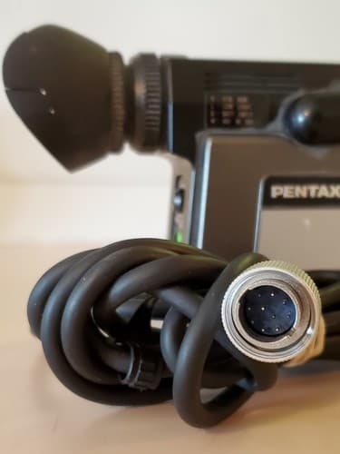 Pentax Color Video Camera Model PC-K030A. Focal range 8.5 -68mm lens. SOLD AS IS - Thumbnail 11