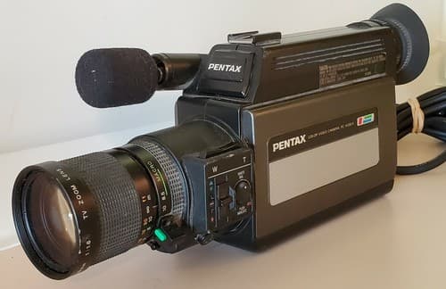 Pentax Color Video Camera Model PC-K030A. Focal range 8.5 -68mm lens. SOLD AS IS - Thumbnail 9
