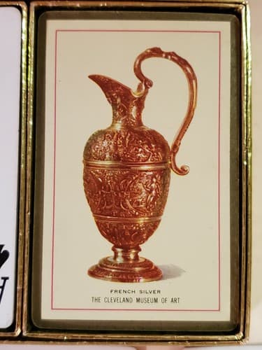 Vintage Congress Canasta Playing Cards Dual Deck in Case. Cleveland Museum - Thumbnail 2