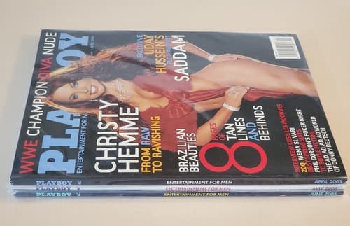 PLAYBOY Magazine 2005 Apr May Jun. Christy Hemme, Suburban Bombshells, Bai Ling. - Thumbnail 2