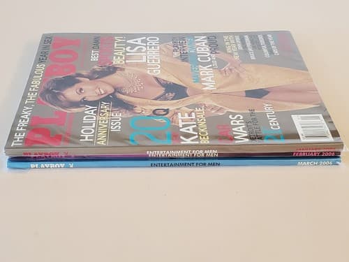 PLAYBOY Magazine 2006 Jan Feb Mar. Jessica Alba, Lisa Guerrero, Adrianne Curry. - Thumbnail 3