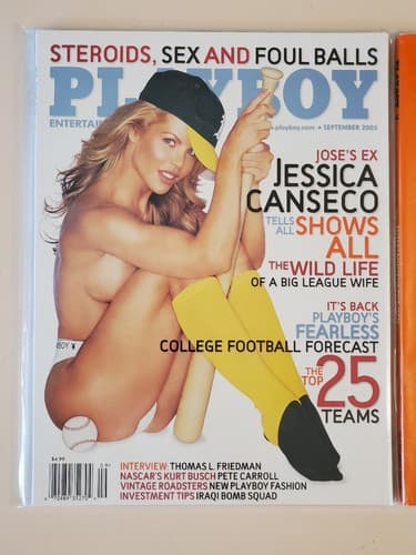 PLAYBOY Magazine 2005 Sep Oct. Jessica Canseco, Sara Jean Underwood. Collectible - Thumbnail 4