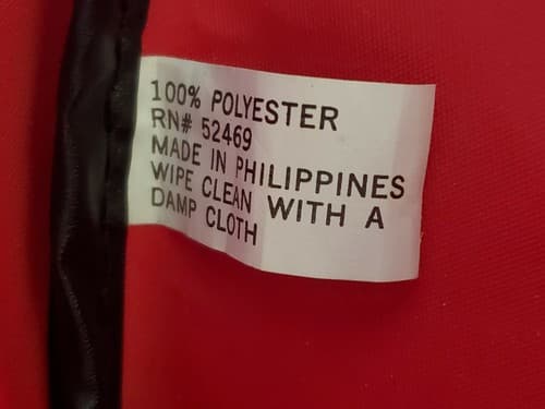 Louisville Slugger Team TPX Baseball Softball Bat Bag. Red, 2 zip pouches, strap - Thumbnail 12