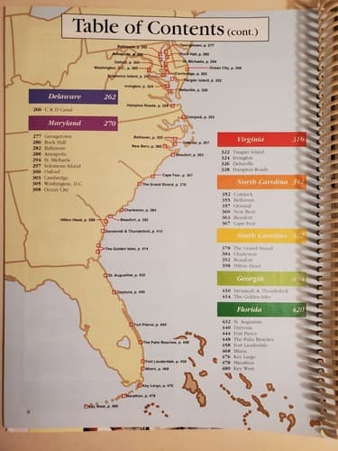MAPTECH Embassy Guides LOT OF 5 FLORIDA 1West 2East 3Keys 4Bahamas 5Atlantic Coa - Thumbnail 6