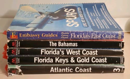 MAPTECH Embassy Guides LOT OF 5 FLORIDA 1West 2East 3Keys 4Bahamas 5Atlantic Coa - Thumbnail 2
