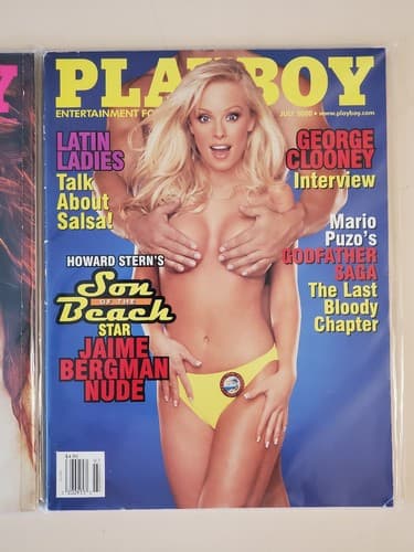 PLAYBOY Magazine 2000 Feb July. Angie Everhart, Jaime Bergman. Collectible issue - Thumbnail 8