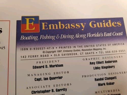 MAPTECH Embassy Guides LOT OF 5 FLORIDA 1West 2East 3Keys 4Bahamas 5Atlantic Coa - Thumbnail 9