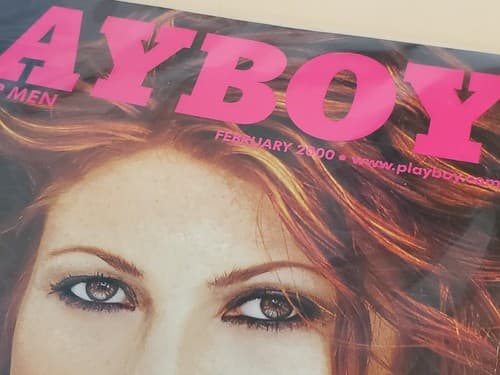 PLAYBOY Magazine 2000 Feb July. Angie Everhart, Jaime Bergman. Collectible issue - Thumbnail 6