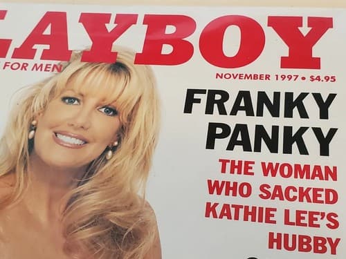 PLAYBOY Magazine 1997 Oct Nov. Girls of Big 10, Suzen Johnson. Collectible issue - Thumbnail 9