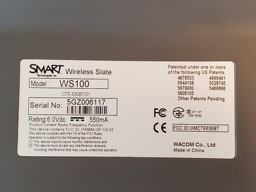 SMART TECHNOLOGIES AirLiner WS100-R1 Bluetooth Wireless Slate. Bundle Custom Bag - Thumbnail 11