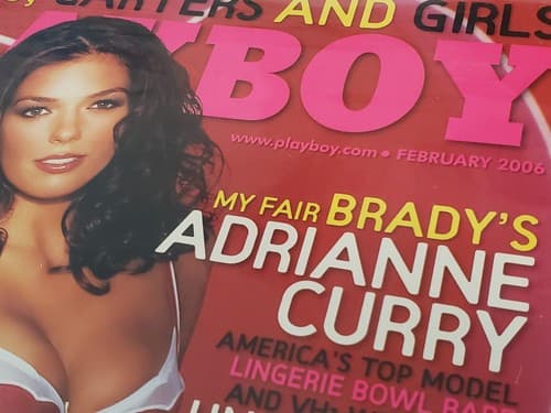 PLAYBOY Magazine 2006 Jan Feb Mar. Jessica Alba, Lisa Guerrero, Adrianne Curry. - Thumbnail 11