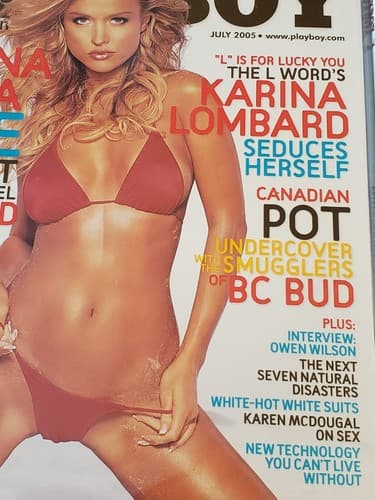 PLAYBOY Magazine 2005 July August. Joanna Krupa, Diora Baird. Collectible issues - Thumbnail 8