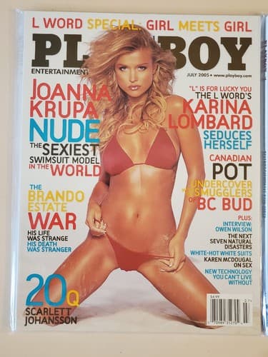 PLAYBOY Magazine 2005 July August. Joanna Krupa, Diora Baird. Collectible issues - Thumbnail 4