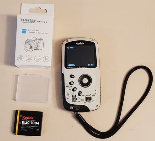 KODAK Playsport ZX3 Waterproof HD Digital Video Camera 1080p. EIS F2.8 5.54mm. - Thumbnail 2