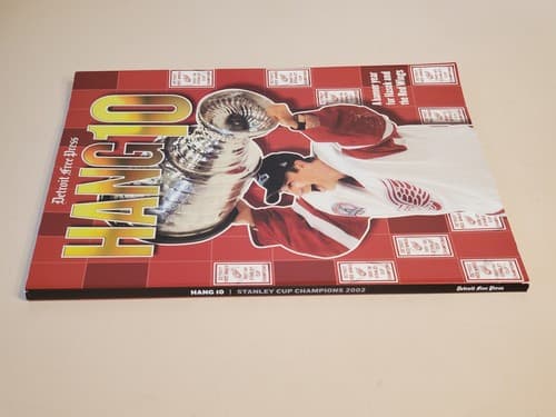 DETROIT RED WINGS 2002 HANG TEN Det Free Press + STANLEY'S BACK Det News-2 BOOKS - Thumbnail 7