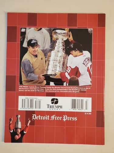 DETROIT RED WINGS 2002 HANG TEN Det Free Press + STANLEY'S BACK Det News-2 BOOKS - Thumbnail 4