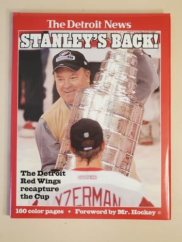 DETROIT RED WINGS 2002 HANG TEN Det Free Press + STANLEY'S BACK Det News-2 BOOKS - Thumbnail 5