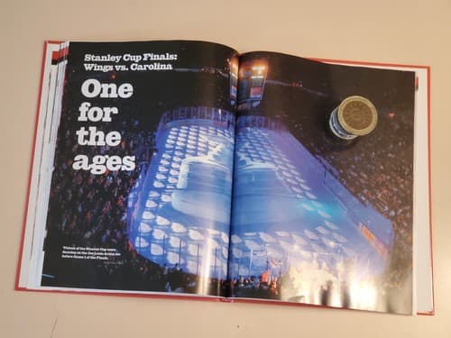 DETROIT RED WINGS 2002 HANG TEN Det Free Press + STANLEY'S BACK Det News-2 BOOKS - Thumbnail 14