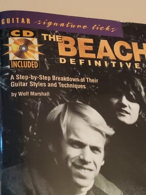 Guitar Signature Licks THE BEACH BOYS (2002) Song Sheet w CD by Hal Leonard Corp - Thumbnail 7