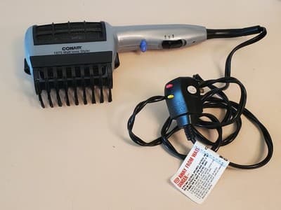 CONAIR 1875W Ionic Styler Hair Dryer Model SD6N, 2 speed, cold shot, 1 attachmnt - Thumbnail 6