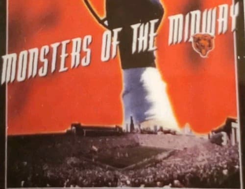 Vtg NFL Chicago Bears frige Magnet LOT OF 2 Mini portrait JIM MCMAHON + MONSTERS - Thumbnail 9