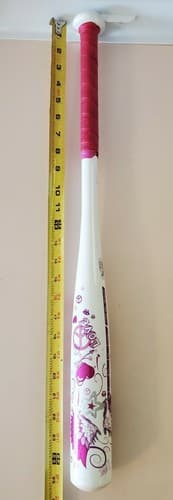 Easton Love Peace Tee Ball Bat, pink purple. Model # 2TB15LP, 25", 15oz., -10. - Thumbnail 11