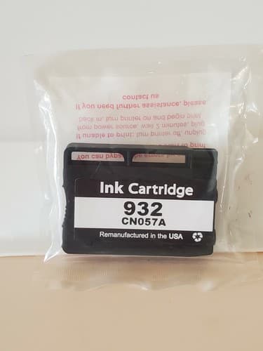 4 Pack Ink 932 Black + 933XL Mag+Yellow+Cyan. For HP Officejet Printer 6100+ - Image 1