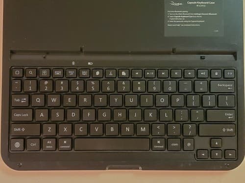 Rocketfish Capsule Keyboard Case RF-iCAP23 for Apple iPad 3rd Generation. - Thumbnail 5