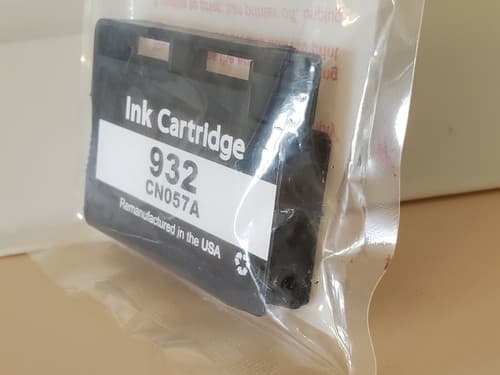 4 Pack Ink 932 Black + 933XL Mag+Yellow+Cyan. For HP Officejet Printer 6100+ - Thumbnail 2