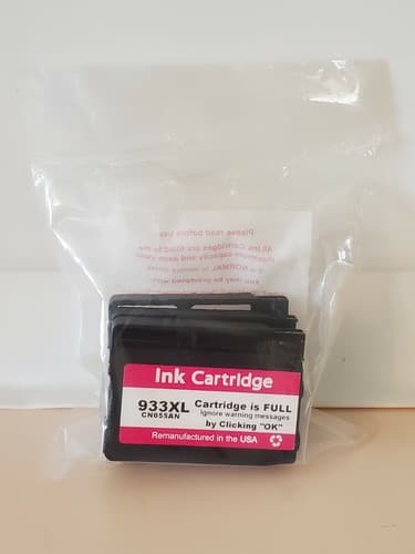 4 Pack Ink 932 Black + 933XL Mag+Yellow+Cyan. For HP Officejet Printer 6100+ - Thumbnail 9