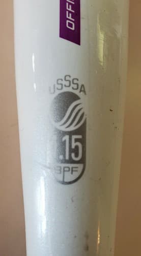 Easton Love Peace Tee Ball Bat, pink purple. Model # 2TB15LP, 25", 15oz., -10. - Thumbnail 8