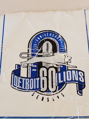 1994 NFL Detroit Lions Ticket Stub. Jan 2 1994 Green Bay Pack @ Lions. 204B 7 26 - Thumbnail 3